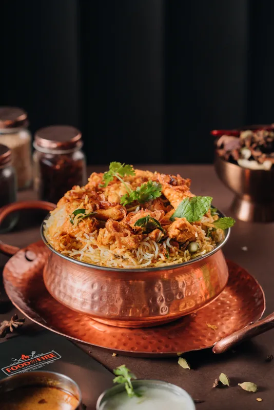 Costal BBQ Chicken Biryani