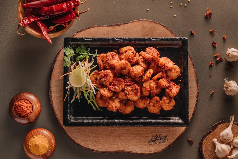 Chilly Garlic Prawns